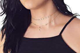 Cross Choker Cross Necklace Kendall Jenner Cross And Cz Etsy Cross Choker Necklace Cross Choker Tiny Cross Necklace