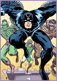 Black Bolt And Medusa Son Black Bolt The Inhumans By Jack Kirby Jack Kirby Art Black Bolt Jack Kirby
