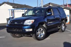 Used 2003 toyota 4runner limited sport utility 4d. Used 2005 Toyota 4runner Limited Edition In Livermore California