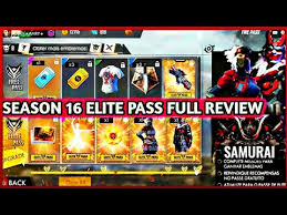 Guide for free dj alok, diamonds & elite pass 2021 é um education app para android. Free Fire Season 16 Elite Pass Full Review With New Update 100 Real Confirmed Youtube