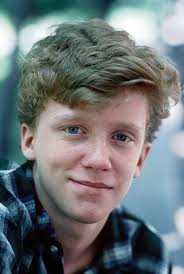 Actor Anthony Michael Hall poses for a portrait session in 1984.