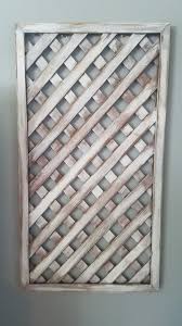 Using Salvaged Garden Lattic Panels For Indoor Wall Decor Lattice Wall Porch Wall Decor Wooden Wall Decor