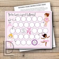 Check spelling or type a new query. Reward Chart Ballerina Reward Chart Printable Printable Etsy In 2021 Sticker Chart Reward Chart Printable Reward Charts