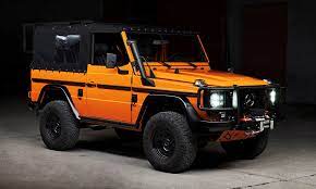 Al 2017 ne erano state costruiti oltre 300.000 esemplari 1991 Mercedes Benz 250gd Wolf Cool Material