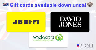 Gifts ranging from $5 to $1,000 can be delivered via email in an instant. Bidali Aussie Aussie Aussie Gift Cards Are Here