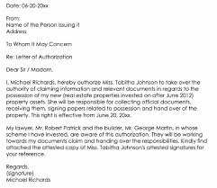 A letter of authorization always addresses the second party, written by the first party. Authorization Letter Format How To Write With Examples