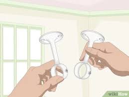 This is a project that most people with a few simple carpentry skills can accomplish. How To Hang Curtains From The Ceiling 14 Steps With Pictures