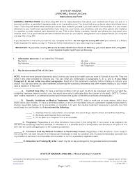 These sentences will make you more familiar with tenses. Download Arizona Living Will Form Advanced Directive Pdf Freedownloads Net