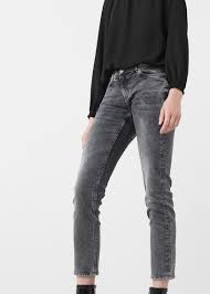 Mango women's slim leg jeans. Straight Alice Jeans Mango Jeans Grey Jeans Straight Leg Jeans