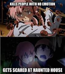Yuno Logic Mirai Nikki Future Diary Know Your Meme