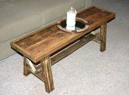 Homemade From Reclaimed Wood Long Narrow Coffee Table On Etsy Http Www Etsy Com Listing 109628 Coffee Table Small Space Coffee Table Narrow Coffee Table