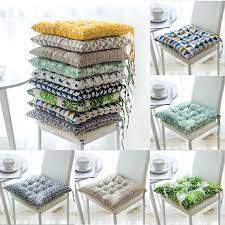 Dining chair cushions add a cozy touch to outdoor furniture, too. Tie On Seat Pads Dining Room Garden Kitchen Chair Cushions Outdoor Patio Pillow Cushion Aliexpress