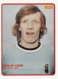 July 1970. Coventry City and Scotland midfielder Willie Carr.