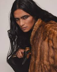 Read our #MMSCENE Exclusive Interview with @___coyotl___ where he talks  about his Indigenous heritage, activism, experiences in modeling and  fashion world in general + See the full shoot captured by  @nicolewilsonphoto Visit