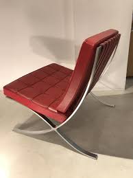 Pictures of the famed barcelona chair by mies van der rohe. Barcelona Chair Von Ludwig Mies Van Der Rohe Fur Knoll 2004 Bei Pamono Kaufen