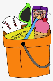 Students write about what they want to do during the summer. Summer Clipart Bucket Cartoon Summer Bucket List Png Image Transparent Png Free Download On Seekpng