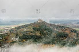 The ancestral home of the prussian kings. Burg Hohenzollern Castle Stock Photos Offset