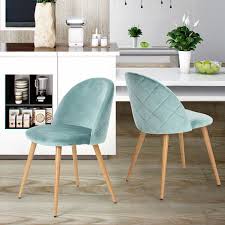 Giantex set of 4 dining chairs, rubber wood dining room side chair, mestler dining room side chairs for home kitchen, dining room, mint green (2, mint green) 4.7 out of 5 stars 49 $309.99 $ 309. Green Velvet Dining Chair Wayfair Co Uk