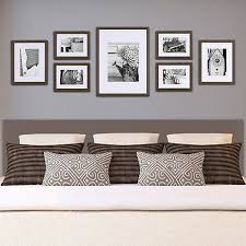 Gallery Perfect Multi Aperture Photo Frame Set 7 Photo Black Living Room Wall Home Decor Room Decor