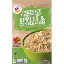Whether you're looking for a quick bite for breakfast or one that has 10g of protein per serving and is heart healthy (see below for information. Sb Oatmeal Instant Apples Cinnamon 10 Each Instacart