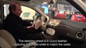 Maybe you would like to learn more about one of these? Fiat 500 Gucci Youtube