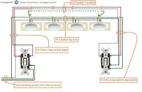 I have connected all the ground wires together into one dreadlock. I Need A Diagram For Wiring Three Way Switches To Multiple Lights 4 Power Starting At The First Three Way Switch Then