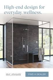 Custom swanstone shower assembly w/ strip drain, custom glass doors and full steam system. 59 Steam Showers Ideas Steam Showers Steam Steam Room