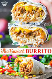 The Easiest Burrito Recipe Recipe Easy Burrito Recipe Quick Meal Prep Recipes