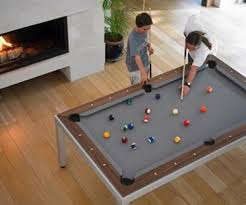 2 In 1 Pool And Dining Table Modern Pool Table Pool Table Dining Table Pool Table