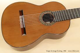 1985 Sergei De Jonge 8 String Classical Guitar Www 12fret Com 323 8 string classical guitar products are offered for sale by suppliers on alibaba.com, of which stringed instruments parts & accessories accounts for 2 there are 9 suppliers who sells 8 string classical guitar on alibaba.com, mainly located in asia.