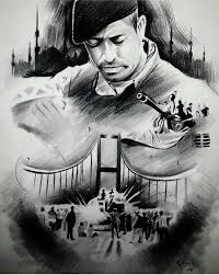 15 Temmuz Karakalem Cizim Resim 15 Temmuz