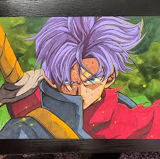 Brabrief posted over a year ago. Future Trunks Finished This Piece Up Today Couldn T Do The Blue Hair Still Bugs Me But I Kept His Outfit From Super Dragonballsuper