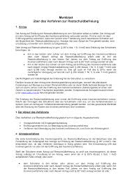 Ein antrag auf vorzeitige erteilung der restschuldbefreiung kommt sowohl für die antragsart der privatinsolvenz, als auch bei der regelinsolvenz in frage. Https Rae Sb De Wp Wp Content Uploads 2016 04 Merkblatt Ueber Das Verfahren Zur Restschuldbefreiung 01 07 2014 Pdf