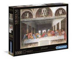 Museum collection puzzles 1000 pieces. Leonardo Cenacolo 1000 Pcs Museum Collection Clementoni