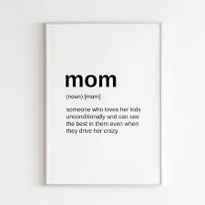 Mum Gift Mom Definition Mom Gifts Mothers Day Gifts Mom Birthday Gift For Mother Gift For Mom Mum Quotes From Daughter Mum Quotes Gifts For Mum