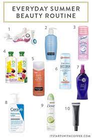 Summer Beauty Routine It Starts With Coffee Blog By Neely Moldovan Lifestyle Beauty Motherhood Wellness Travel Beauty Routines Summer Beauty Cerave Moisturizing Lotion