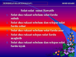 Seterusnya, sembahyang fardhu merupakan perkara yang paling afdhal daripada segala fardhu, diikuti oleh puasa, kemudian haji, lalu zakat. Pendidikan Islam Tingkatan 1 Mohd Khairi Solat Sunat