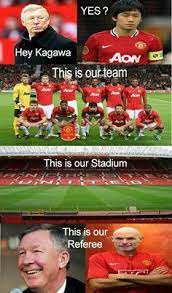 Liverpool fans were held back for a long time after the loss to man united. 16 Football Jokes Ideas Football Jokes Football Funny Soccer Memes