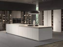 Lacquered Linear Wooden Kitchen With Integrated Handles Atelier By Aster Cucine In 2021 Contemporary Kitchen Cabinets Wooden Kitchen Italian Kitchen Cabinets