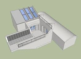 Floor Plans For An Underground Home That Could Double As A Shelter Home As Well Underground Homes Underground House Plans Underground Shelter