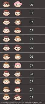 Know how to choose your hairstyle! Acnl Id Lists Those Are Some Lists Of Id S For Animal Crossing New Leaf
