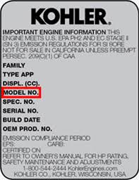 2.20 loader check plug / high pressure releif. Kohler Engines Model Number Lookup Weingartz