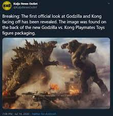 I hope it makes king kong vs godzilla look like trash. Procrastination Spoilers I Think