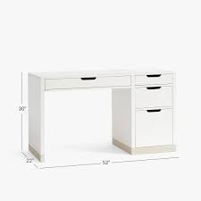 I loved the color of the original stain, but there was some patching that had previously been done on the top veneer that wouldn't look good for the background of my stained design. Rhys Teen Desk Pottery Barn Teen