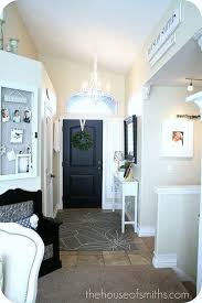 Painting Our Entryway Door Black The House Of Smiths Home Doors Interior Black Interior Doors