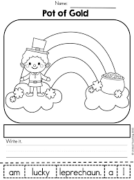 Free St Patrick S Day Scrambled Sentence I Am A Lucky Leprechaun St Patrick Day Activities March Kindergarten St Patrick