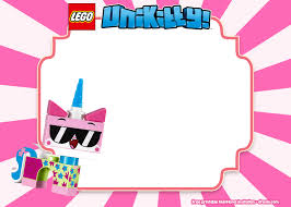 Grab the attention of people through our birthday party invitation card maker app. Free Lego Unikitty Invitation Templates Download Hundreds Free Printable Birthday Invitation Templates