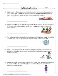 The worksheets are offered in developmentally appropriate versions for kids of different ages. Fraction Word Problems Worksheets