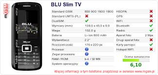 telefonu na Twojej stronie BLU Slim TV ...