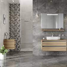 Starluxe™ black tile (30cm x 30cm) £87.00 / m². Memphis Black White Gloss Harlequin Effect Ceramic Wall Tile Pack Of 5 L 600mm W 300mm Diy At B Q